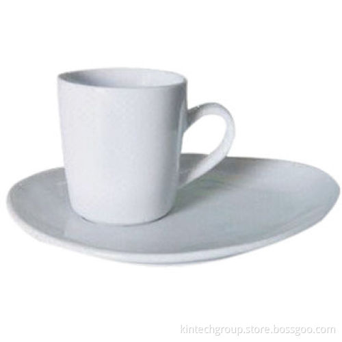 Coffee Ceramic Cup, Made of High Temperature White Porcelain, Nice Ideal for Promotional Gifts